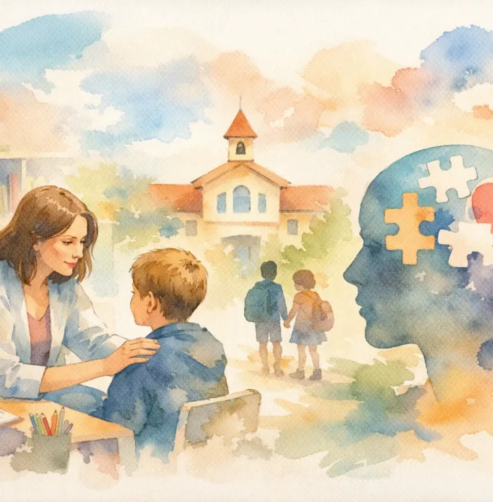 Colegio con apoyo psicológico escolar