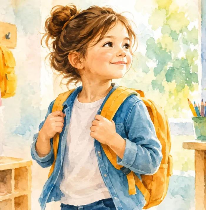 Autonomía escolar infantil para crecer seguro