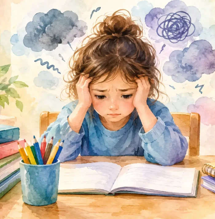Señales de estrés académico infantil a tiempo